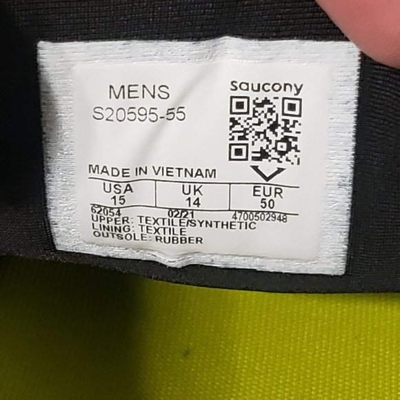 Saucony Triumph 19 Men's Running Shoes Size 15 Blue - Picture 8 of 8